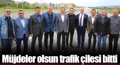 Müjdeler olsun trafik çilesi bitti