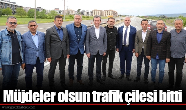 Müjdeler olsun trafik çilesi bitti