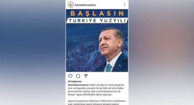 Ortaokul bile Erdoğan’lı paylaşım yaptı