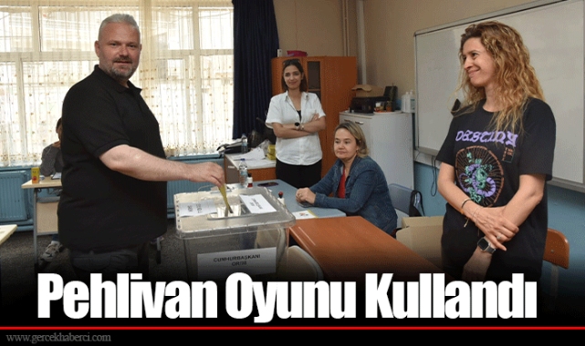 Pehlivan Oyunu Kullandı