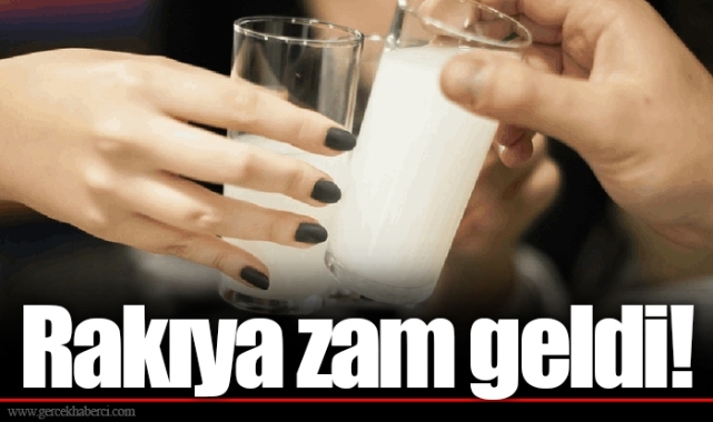 Rakıya zam geldi!