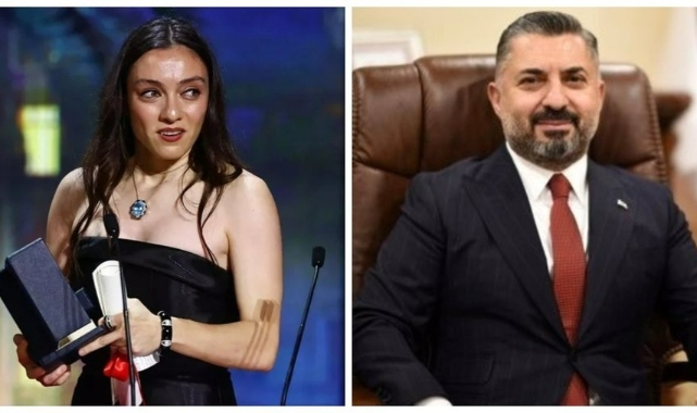 RTÜK Başkan Yardımcısı İbrahim Uslu, Cannes'dan ödülle dönen Merve Dizdar'ı hedef aldı