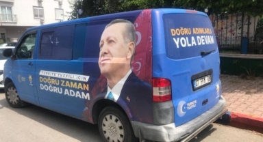Seçim Kurulu, AK Parti’nin yasaya aykırı afiş ve seçim araçlarına ‘dur’ dedi