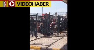 Sığınmacı kaçaklar, geçiş izni verilmeyince isyan çıkardı