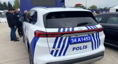 Togg marka polis aracı hizmete girdi
