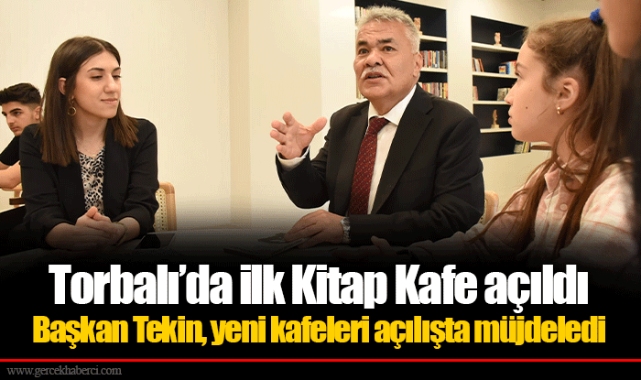 Torbalı’da ilk Kitap Kafe açıldı
