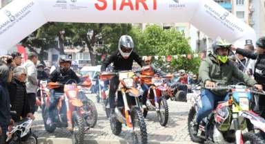 Türkiye Enduro ve ATV Şampiyonası 1. Ayak yarışları Bergama'da start aldı