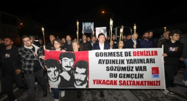 Üç fidan Buca'da anıldı: "Deniz'e, Yusuf'a, Hüseyin'e selam olsun"