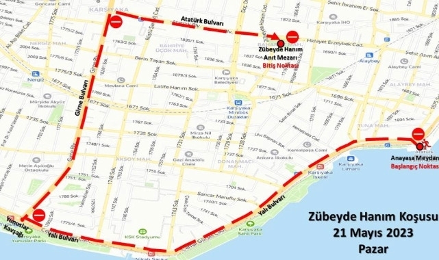 Yarın İzmir'de o yollar kapalı olacak