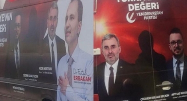 Yeniden Refah kadın milletvekili adayının fotoğrafını sansürledi