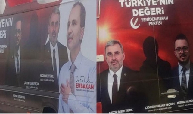 Yeniden Refah kadın milletvekili adayının fotoğrafını sansürledi