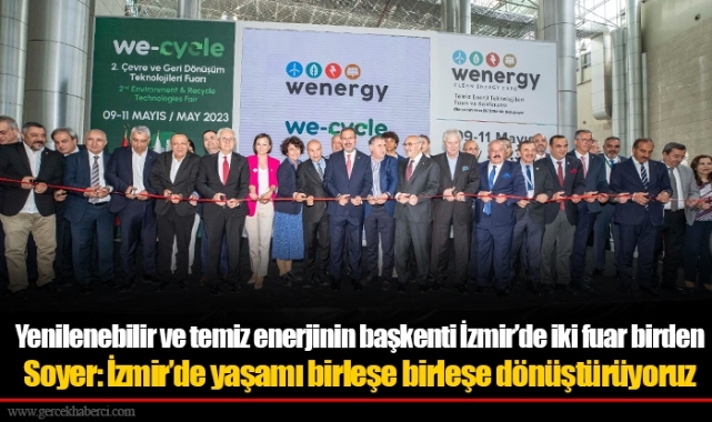 Yenilenebilir ve temiz enerjinin başkenti İzmir’de iki fuar birden
