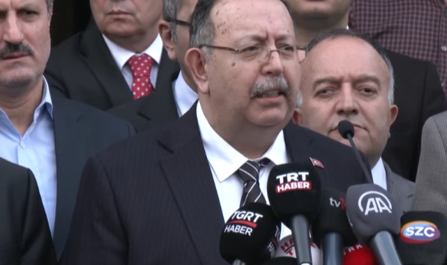 YSK Başkanı: Saat 18.30 itibarıyla yayın yasağı kalktı