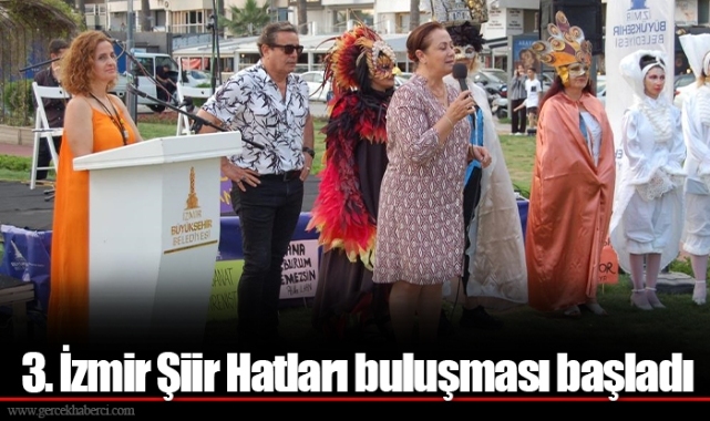 3. İzmir Şiir Hatları buluşması başladı