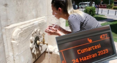 Adana bu yaz da bildiğimiz gibi! Termometreler son noktaya dayandı: Sıcaklık 47 dereceyi buldu