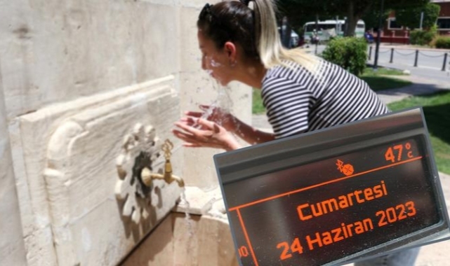 Adana bu yaz da bildiğimiz gibi! Termometreler son noktaya dayandı: Sıcaklık 47 dereceyi buldu