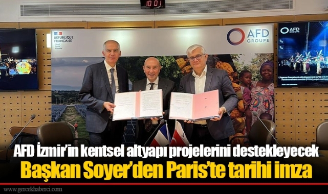 AFD İzmir’in kentsel altyapı projelerini destekleyecek