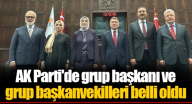 AK Parti'de grup başkanı ve grup başkanvekilleri belli oldu