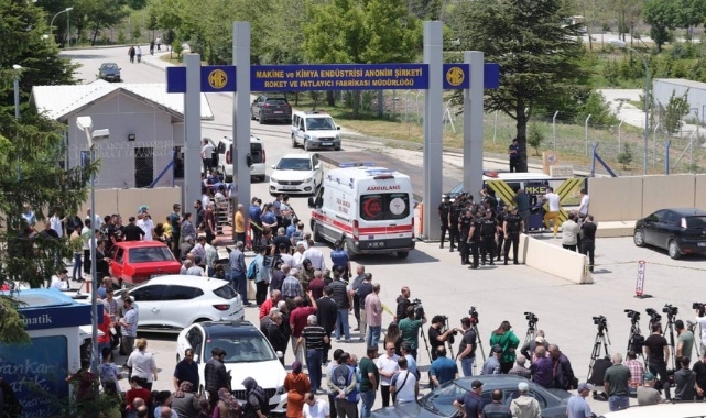 Bakan Koca'dan MKE'deki patlamaya ilişkin açıklama: Beş can kaybı dışında yaralımız bulunmamaktadır