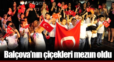 Balçova’nın çiçekleri mezun oldu