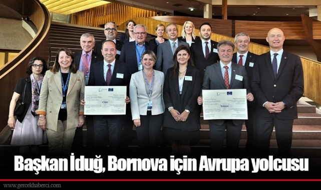 Başkan İduğ, Bornova için Avrupa yolcusu