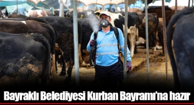 Bayraklı Belediyesi Kurban Bayramı’na hazır