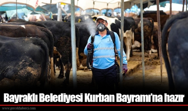 Bayraklı Belediyesi Kurban Bayramı’na hazır