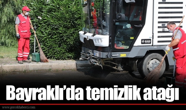 Bayraklı’da temizlik atağı