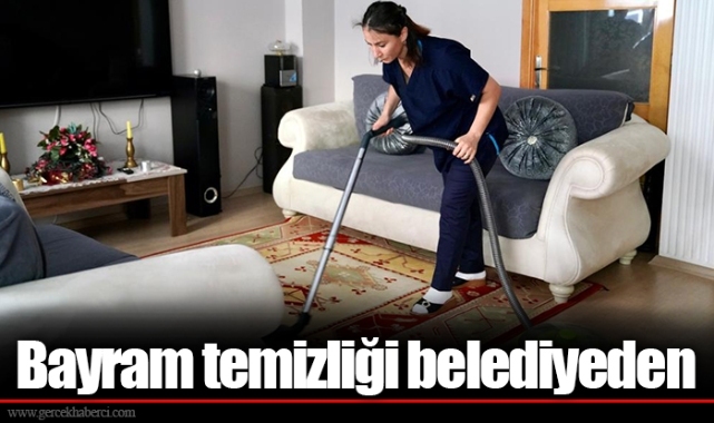 Bayram temizliği belediyeden