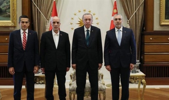 Beştepe'de 'asgari ücret' buluşması