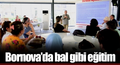 Bornova’da bal gibi eğitim