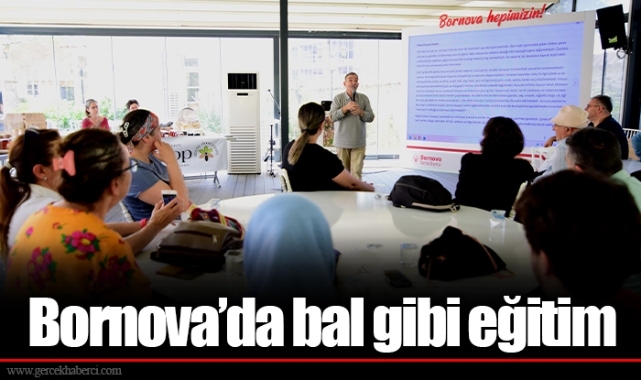 Bornova’da bal gibi eğitim