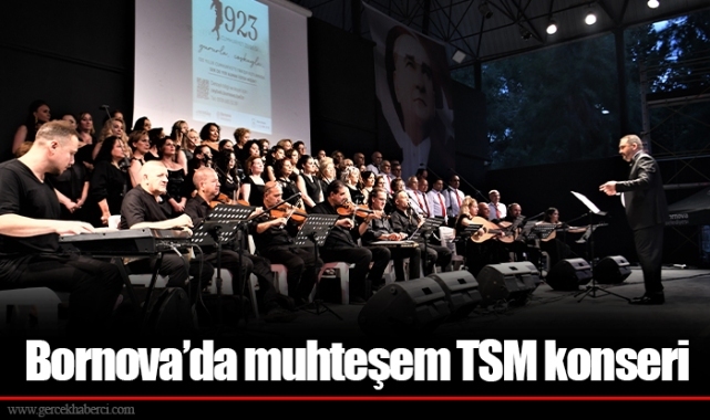 Bornova’da muhteşem TSM konseri