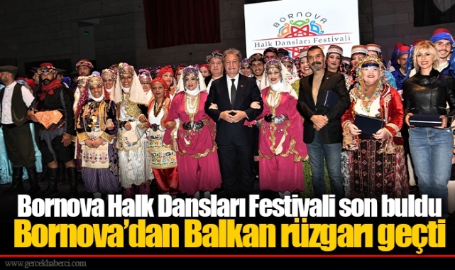 Bornova’dan Balkan rüzgarı geçti