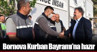Bornova Kurban Bayramı’na hazır