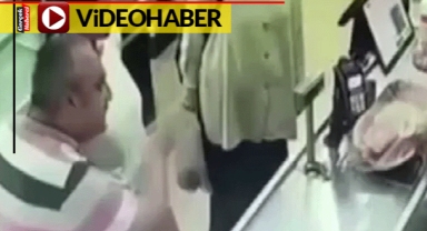 Bu da karpuz kavgası... İade etmek istedi, böyle dayak yedi