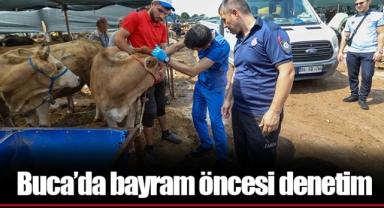 Buca’da bayram öncesi denetim
