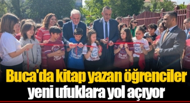 Buca'da kitap yazan öğrenciler yeni ufuklara yol açıyor