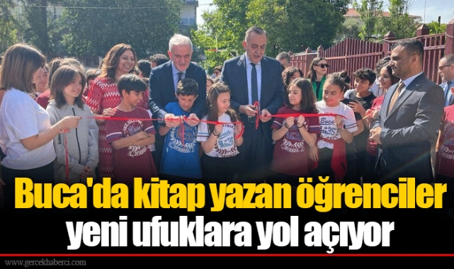 Buca'da kitap yazan öğrenciler yeni ufuklara yol açıyor