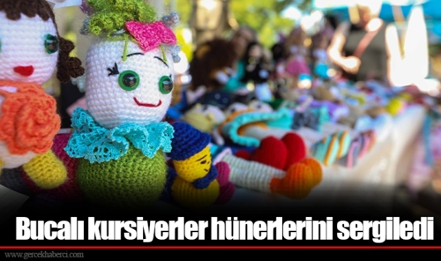 Bucalı kursiyerler hünerlerini sergiledi