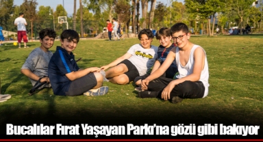 Bucalılar Fırat Yaşayan Parkı’na gözü gibi bakıyor