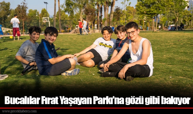 Bucalılar Fırat Yaşayan Parkı’na gözü gibi bakıyor