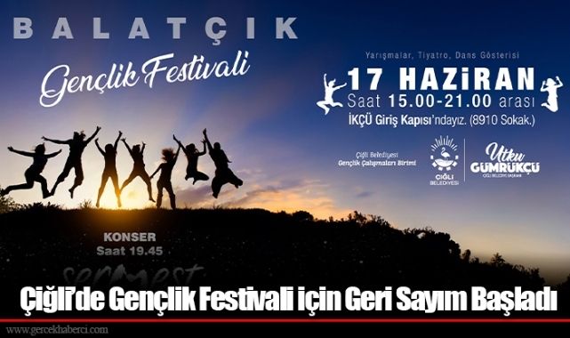 Çiğli’de Gençlik Festivali için Geri Sayım Başladı
