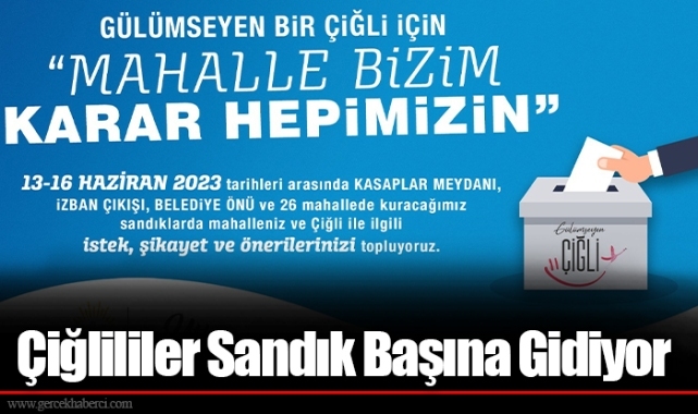 Çiğlililer Sandık Başına Gidiyor