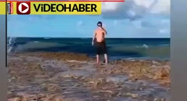 Deniz kenarında manzaralı fotoğrafın sonu acı oldu