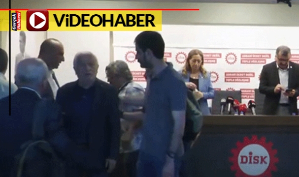 DİSK yöneticisinden gazeteciye çirkin sözler: Gelme lan bir daha!