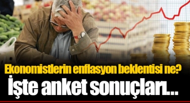 Ekonomistlerin enflasyon beklentisi ne? İşte anket sonuçları...