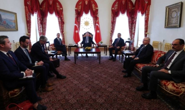 Erdoğan, Dolmabahçe'de NATO Genel Sekreteri'yle görüştü; Fidan, Dışişleri Bakanı olarak ilk kez hazır bulundu
