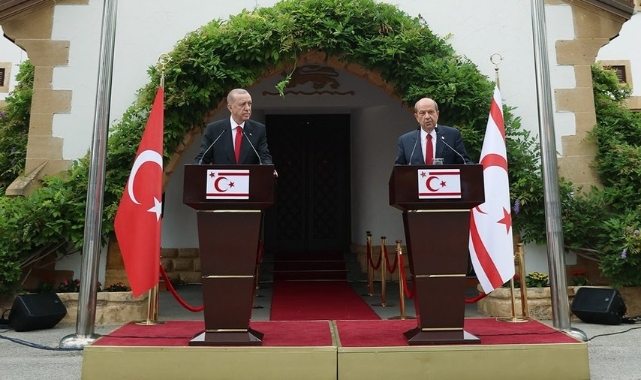 Erdoğan: Müzakere masasına geri dönülecekse KKTC tanınmalıdır
