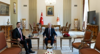 Erkan Baş, Numan Kurtulmuş'u ziyaret etti; Can Atalay'ın tutukluğuna itirazlarını iletti